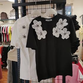 女花朵短T6169
