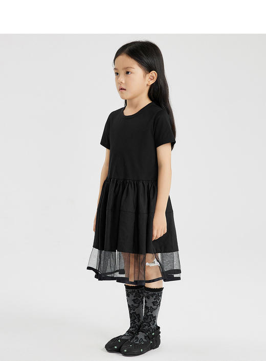 江南布衣22年夏装新款  短袖连衣裙  1M3G31330 商品图5