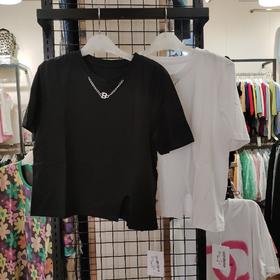 女圆领短T2532