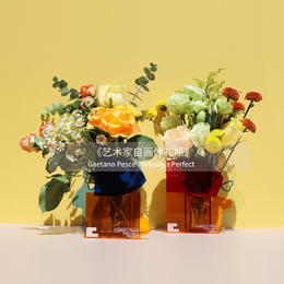 加埃塔诺·佩谢:《人无完人》展览主题亚克力花瓶 自画像#此商品参加第十一届北京惠民文化消费季