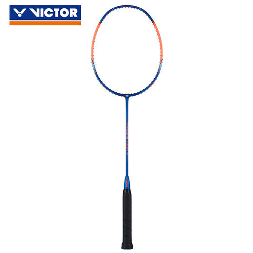 威克多victor羽毛球拍轻高磅全碳素入门级耐用单只拍胜利挑战者维碳纤维进攻型 (4U）铁锤TK-HMR F普鲁士蓝(迅猛进攻） 商品图0