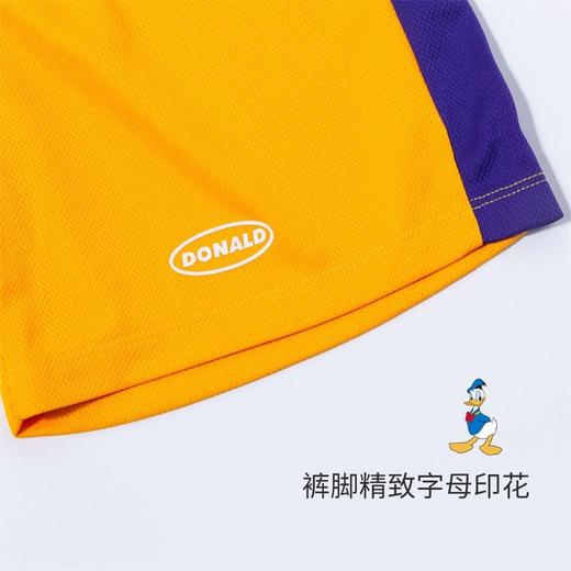 迪士尼童装 男童夏季套装儿童短袖运动服男孩潮酷篮球服2件套 商品图9