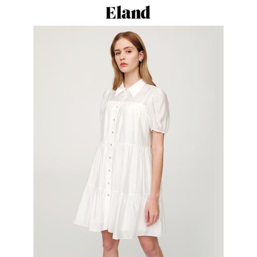 ELAND衣恋清新气质初恋温柔感连衣裙EEOWC25H3M 商品图1