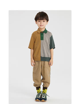 江南布衣  22年夏装新款短袖套头毛衫    1M3313150