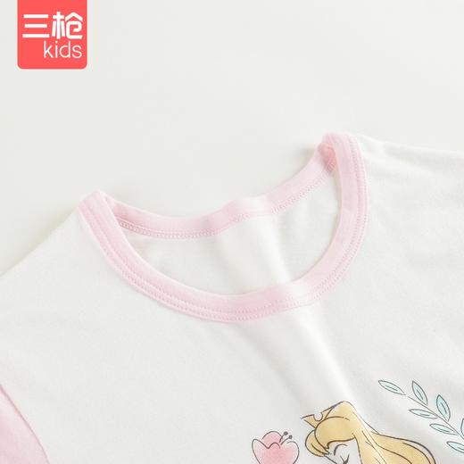 Threegun三枪 【精细舒莫代尔】女童圆领儿童长袖长裤内衣套装-2D242D011 商品图2