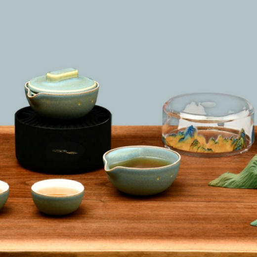 小巨蛋千里江山功夫茶具 商品图0