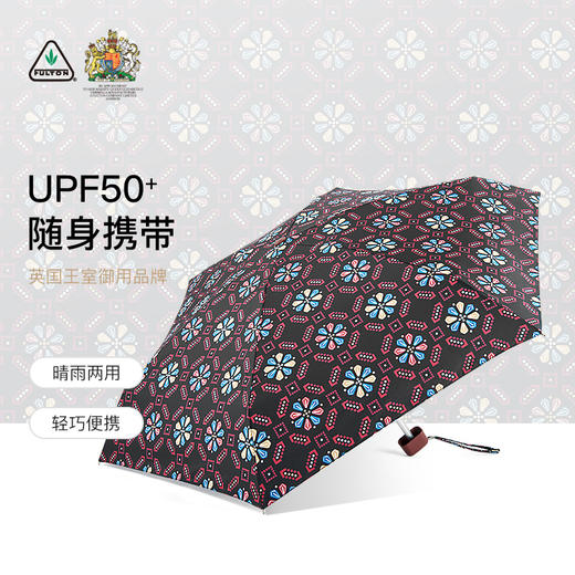 FULTON富尔顿英国进口防晒太阳伞图案女晴雨两用便携伞 商品图0