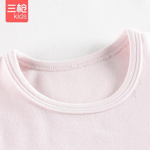 Threegun三枪 【加厚舒肤弹力棉】女童圆领儿童保暖内衣套装-2D264D011 商品图2
