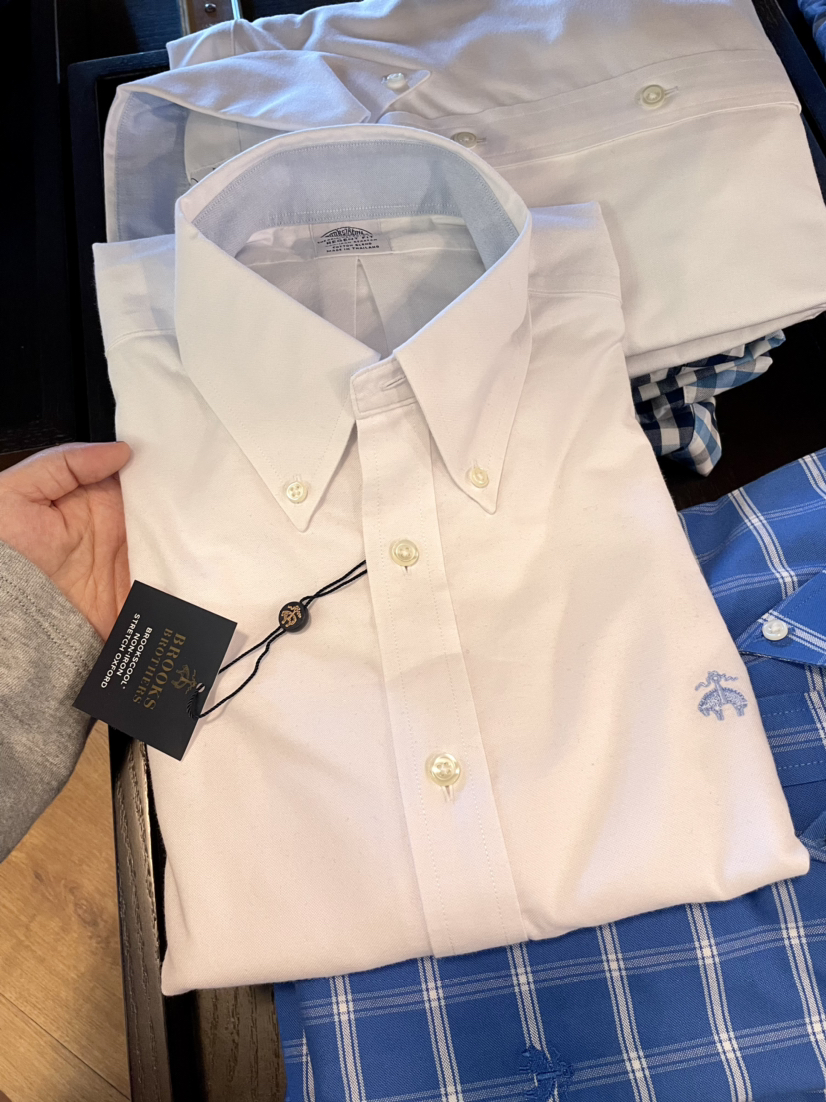 总统御用品牌！Brooks brothers布克兄弟长袖衬衫 纯色系列¥599到手！