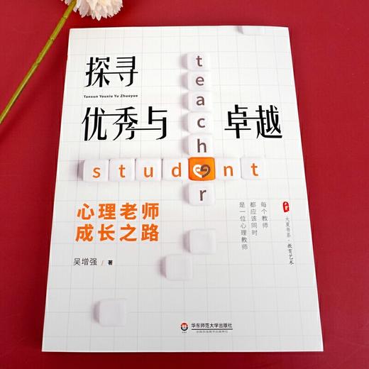 【心如健推荐】探寻与卓越：心理老师成长之路 大夏书系 商品图1