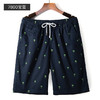 舒雅睡裤男夏季 纯棉男士五分裤梭织印花家居中裤沙滩裤39/17279P 商品缩略图5