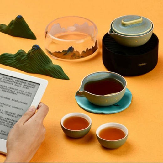 小巨蛋千里江山功夫茶具 商品图1