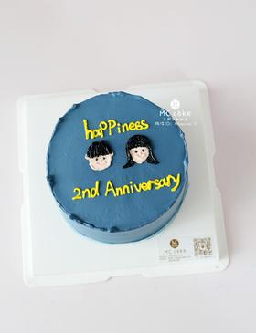 ins手绘情侣头像2