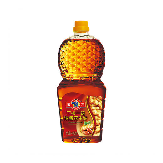 多力压榨一级浓香花生油 400ml 商品图0