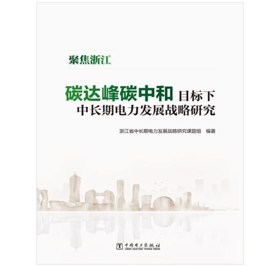 碳达峰碳中和目标下中长期电力发展战略研究——聚焦浙江 商品图1