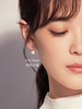 【挚友限定】悦甄 浅晶耳夹 小耳垂推荐悦甄无耳洞k金水晶珍珠耳夹耳环 商品缩略图4