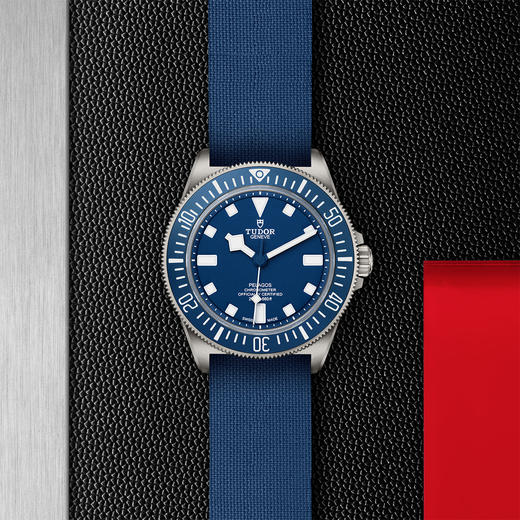 帝舵领潜型FXD  |  双向旋转外圈  海军蓝色织纹表带 附送表带 商品图1