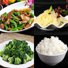农家小炒肉+土豆丝+西蓝花+米饭 商品缩略图0