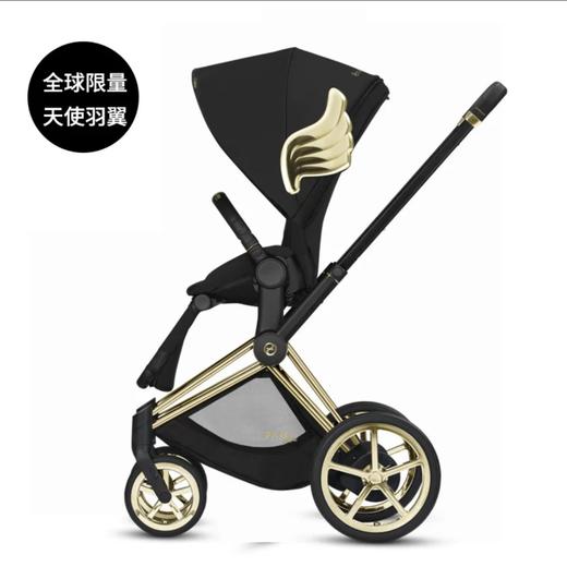 CYBEX 普乐婴儿车  限量版 JSW黑色金翅膀 商品图0
