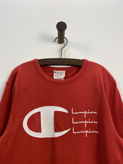 90年代 Vintage Champion 冠军 印花+绣花 LOGO 短袖T恤 _SST(S) 商品图0