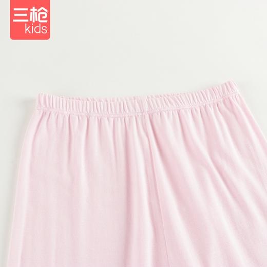 Threegun三枪 【精细舒莫代尔】女童圆领儿童长袖长裤内衣套装-2D242D011 商品图4