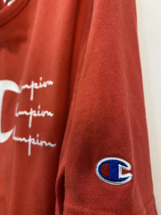 90年代 Vintage Champion 冠军 印花+绣花 LOGO 短袖T恤 _SST(S) 商品图2