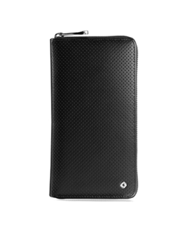 【赠品】实付满3000即可获赠。新秀丽商务牛皮革竖式手包BN1*09013