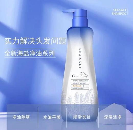 绿色溪谷海盐净油丝滑洗发乳480ml 商品图2