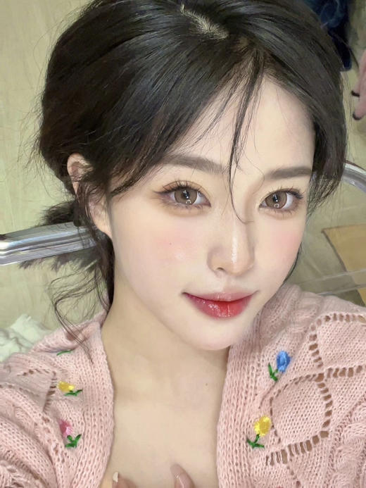 日抛 黎雾 初胭褐 14.5mm  10片 含硅水凝胶 日抛无售后 mirage【1盒1个度数 不同度数拍2盒】 商品图1