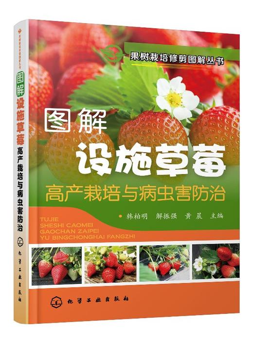 果树栽培修剪图解丛书  图解设施草莓高产栽培与病虫害防治  草莓设施栽培生产管理 无公害有机草莓高效种植技术常见病虫害防治 商品图0