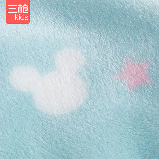 Threegun三枪 【双层印花法兰绒】女童全开襟长袖家居套儿童家居服睡衣-8D008D011 商品图3