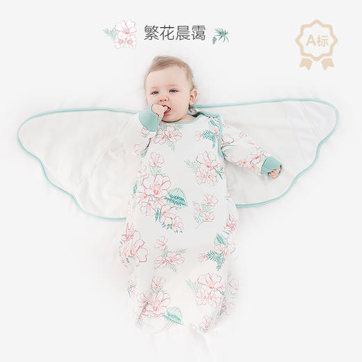 【秒杀59元】i-baby德国outlast宝宝恒温襁褓睡袋 新生儿防惊跳睡袋0-18个月婴儿防踢被【73码】 商品图6