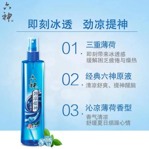 六神劲凉提神花露水（喷雾）180ml 商品图2