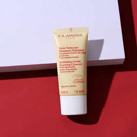 【爆款超低价预售 急单慎拍】专柜小样 娇韵诗舒柔保湿泡沫洁面乳30ml 新款棉花籽温和洗面奶