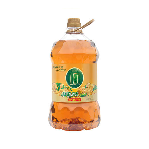 山润鲜榨原味花生油 5L 商品图0