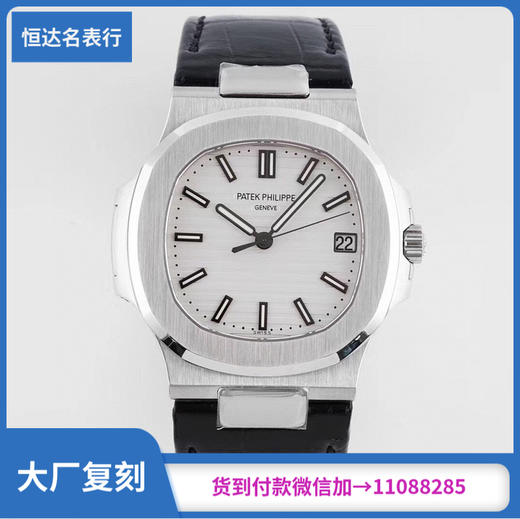 PPF厂 百达翡丽 鹦鹉螺Nautilus 机械男表直径：40mm厚度：8.5mm多少钱 商品图0