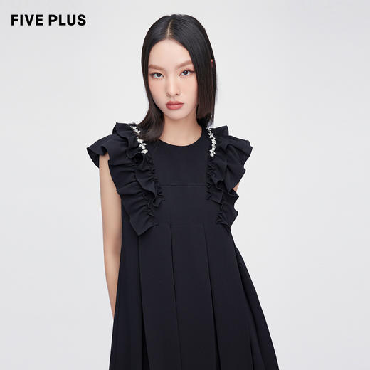 FIVE PLUS2022新款女夏装设计感连衣裙2WN2084150 商品图1