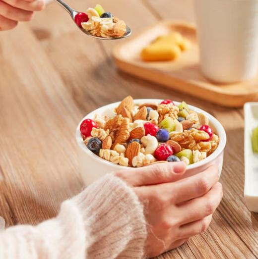 洽洽早餐每日坚果酸奶水果燕麦片礼盒15日装525g（内赠240ml坚果乳*2） 【BC】【QQ】 商品图3