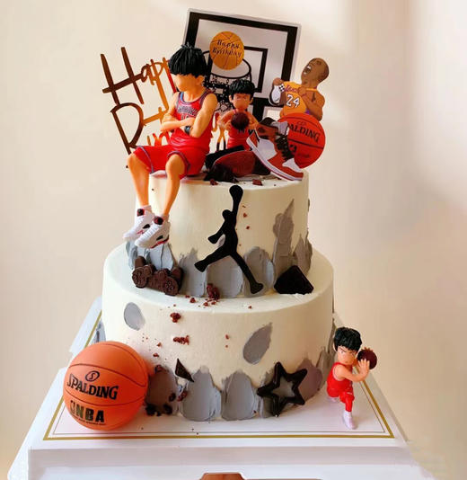 篮球王子双层蛋糕 商品图0