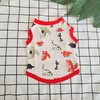 【四季可穿 透气舒适】新款宠物印花背心泰迪小狗狗衣服春夏装小型犬贵宾比熊宠物背心 商品缩略图12