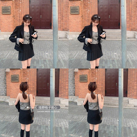 金蘑菇菇【圣马丁西装】时髦甜女孩 小个子休闲小西装 商品图2