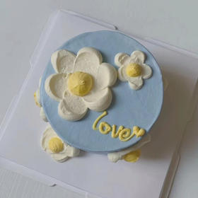 ins风小花（进口淡奶油➕水果夹层）提前3小时预定