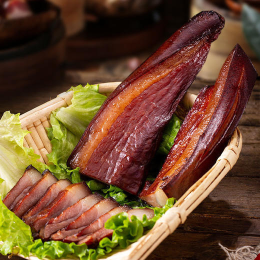 【烟熏后腿老腊肉】川渝农家特产500克地道农家滋味 商品图2