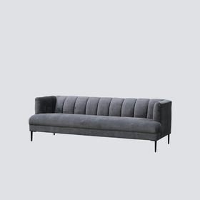 NS家居nsfurniture软包布艺三人位沙发NSSF-5267-210 KD