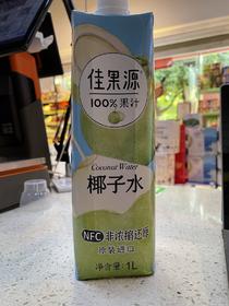 佳果源椰子水 1 L