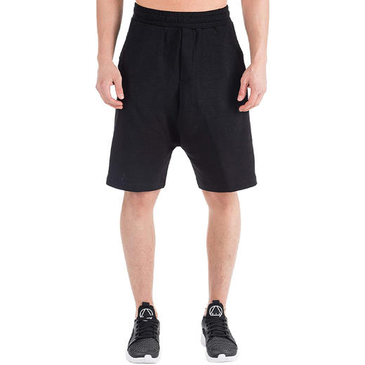 MCQ 麦昆 男士棉质印花休闲短裤 黑色 485520 RMT08 1000 商品图1