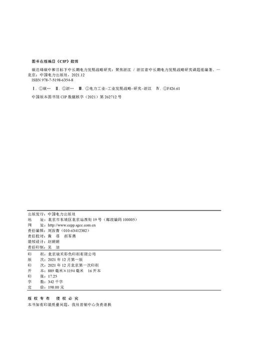碳达峰碳中和目标下中长期电力发展战略研究——聚焦浙江 商品图3