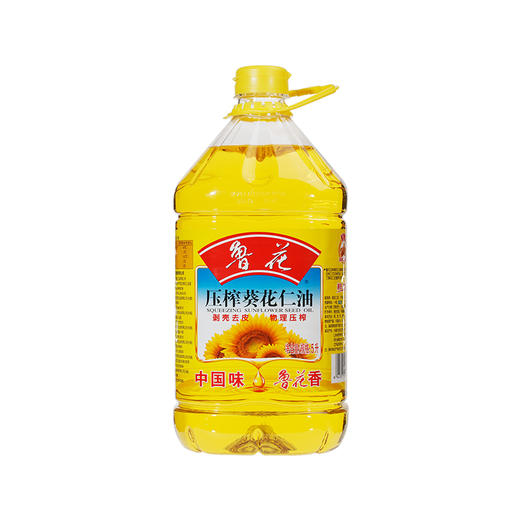 鲁花压榨葵花籽油 5L 商品图0