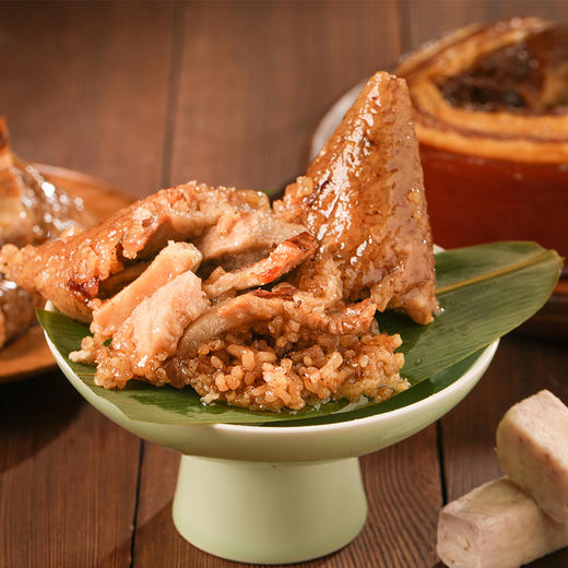 芋头烧肉粽150g*4个手提袋装咸粽1980烧肉粽端午新品 商品图1