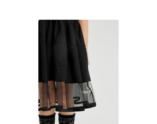 江南布衣22年夏装新款  短袖连衣裙  1M3G31330 商品图4